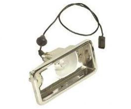 Camaro Back-Up Light Housing, Left, Rally Sport (RS), 1967-1968