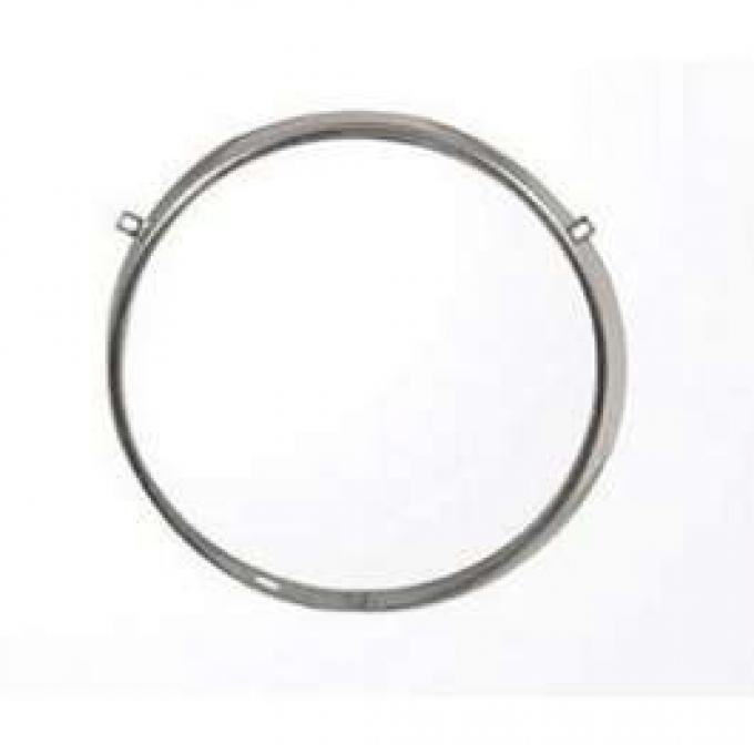 Camaro Headlight Retaining Ring, Stainless Steel, 1976-1981