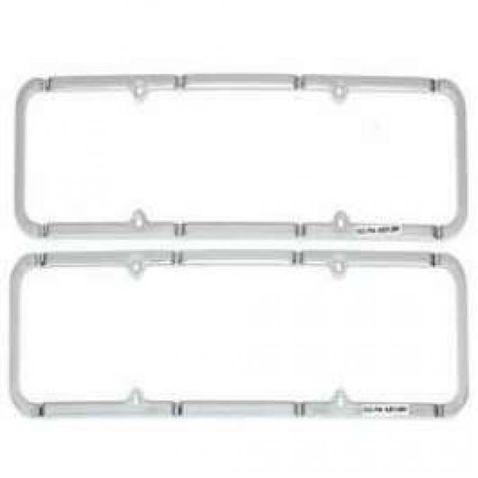 Camaro Valve Cover Hold Downs, Small Block, Chrome, Perimeter, 1967-1986