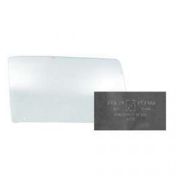 Camaro Door Window Glass, Date Coded, Clear, Coupe & Convertible, Right, 1967