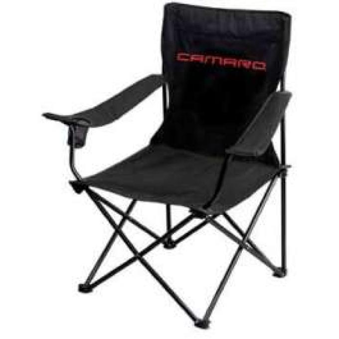 Camaro Folding Arm Chair, With Camaro Block Word