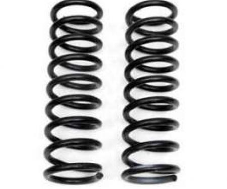 Camaro Front Coil Springs, For Cars With Air Conditioning, V8, 1975-1981