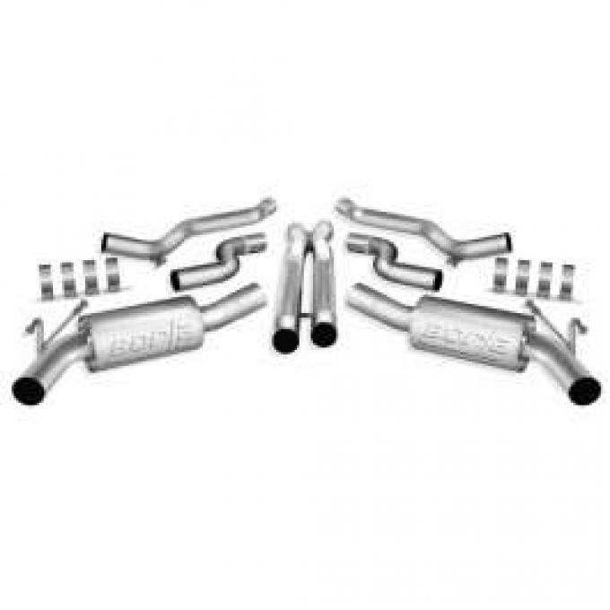 Camaro Exhaust System, Borla S Type Cat-Back, 6.2L, 2010-2013