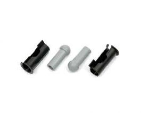 Camaro Sunvisor Tip & Bushing Set, 1967-1969