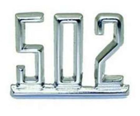 Camaro Fender Emblem, 502, 1967