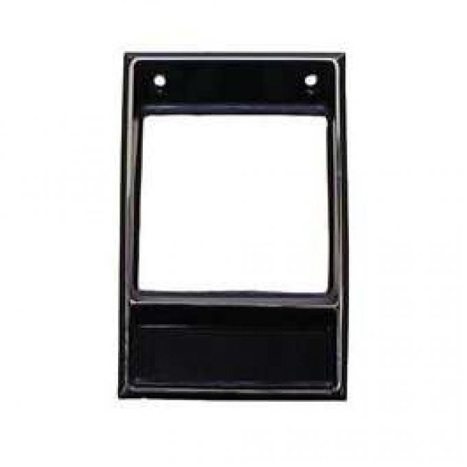 Camaro Fuel Gauge Bezel, Dash, Center, With Clear Lens, 1969