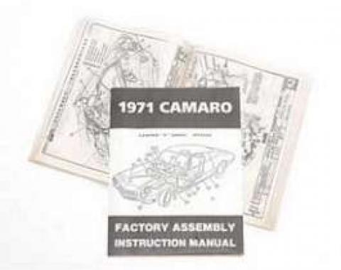 Camaro Assembly Manual, 1971