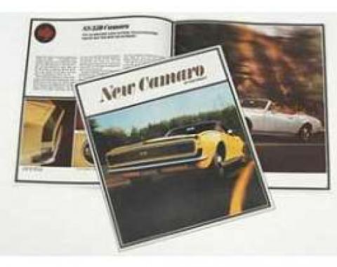 Camaro Dealer Showroom Brochure, 1967