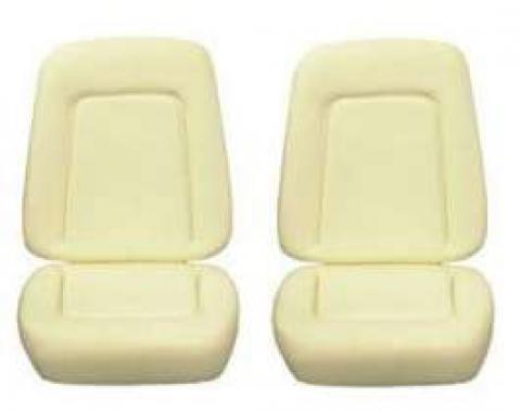 Camaro Bucket Seat Foam Cushions, Standard Interior, 1967-1968