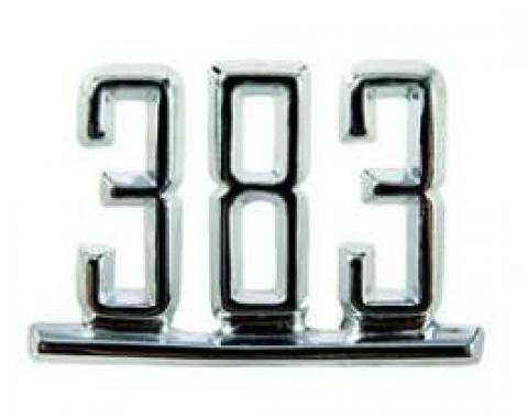 Camaro Fender Emblem, 383, 1967