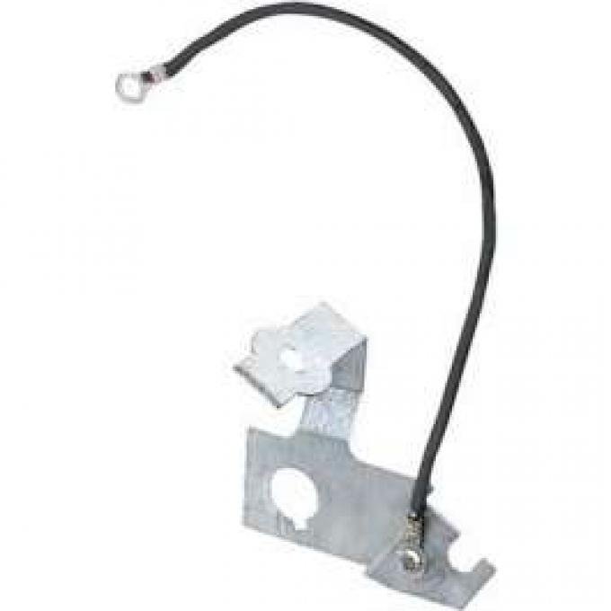 Camaro Headlight & Windshield Wiper Switch Ground Plate, 1969