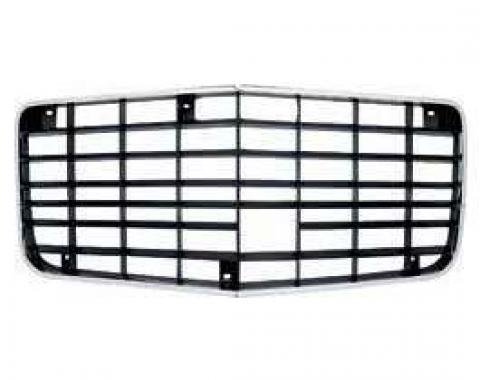 Camaro Center Grille, Standard, Black, 1972-1973