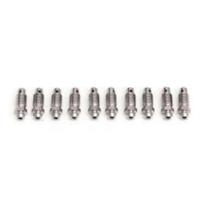 Camaro Brake Bleeder Screw, Stainless Steel, 1970-1981