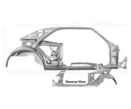 Camaro Quarter And Door Frame Assembly, Right, 1969