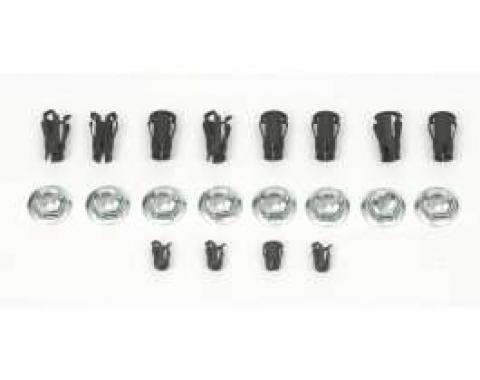 Camaro Emblem Fastener Set, For Cars With Standard Trim (Non-Rally Sport) & Z28 , 1967