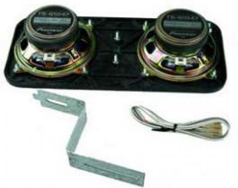 Camaro Kenwood In Dash Speakers For Cars Without Air Conditioning, 1967-1969