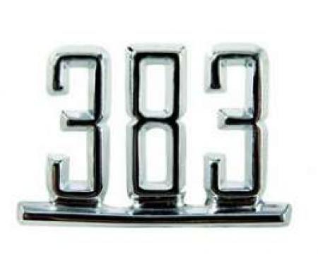 Camaro Fender Emblem, 383, 1967