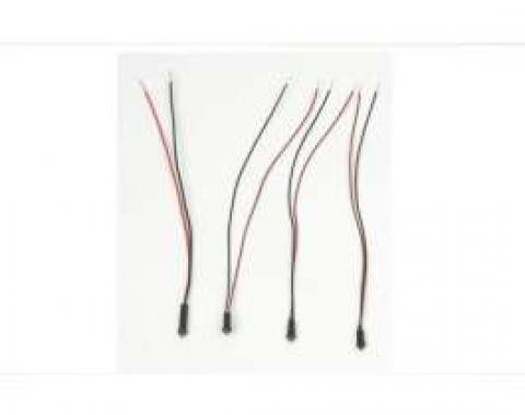 Camaro Custom Dash Turn Signal & High Beam Headlight LED Indicator Wiring Harness, 1967-1992