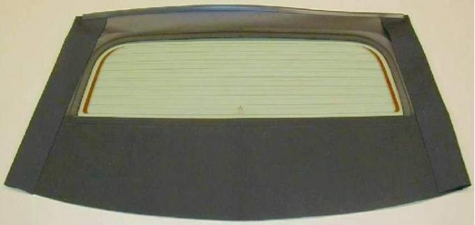Camaro Rear Glass, With Defroster, Convertible, Stayfast, Tan with Black Backing, 1994-2002