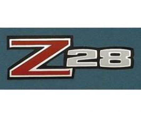 Camaro Rear Spoiler Decal, Z28, 1970-1973