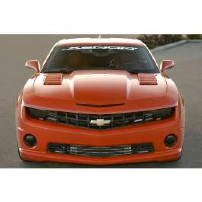 Camaro Hood Scoops, Louvered, 2010-2014