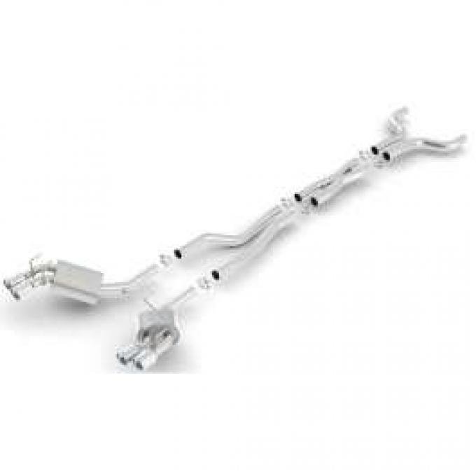Camaro Exhaust System, Borla, Cat Back, ZL1, Sport S Type, 2012-2013