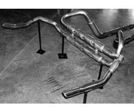 Camaro Chambered Exhaust System, Small Block, Stainless Steel, 1969