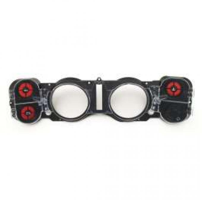 Camaro Dash Lens Assembly, For Cars Without Gauges, 1979-1981
