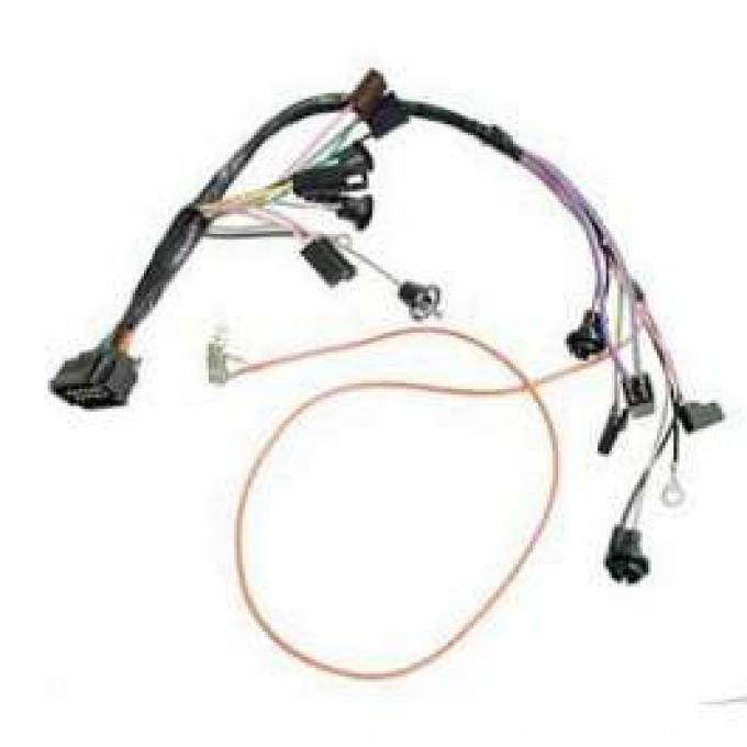 Camaro Console Wiring Harness, For Cars With Factory Gauges& Manual Transmission, 1969