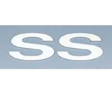 Camaro Grille, Fender Or Rear Panel Emblem, Super Sport, Stainless Steel