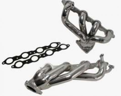 Camaro LS-1 BBK 1-3/4 Shorty Chrome Tuned Length Exhaust Headers, 1998-1999