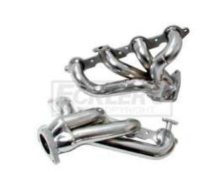 Camaro LS1 BBK 1-3/4 Shorty Chrome Tuned Length Exhaust Headers, 2001-2002