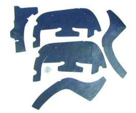 Camaro Control Arm Dust Shield Set, 1967-1968