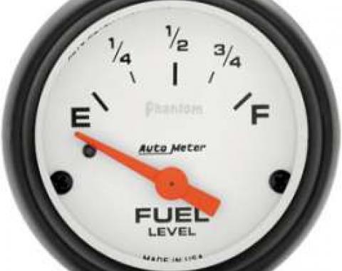 Camaro Fuel Level Gauge, Phantom, AutoMeter