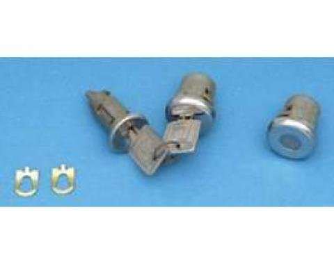 Camaro Ignition & Door Lock Set, With Late Style Keys, 1967