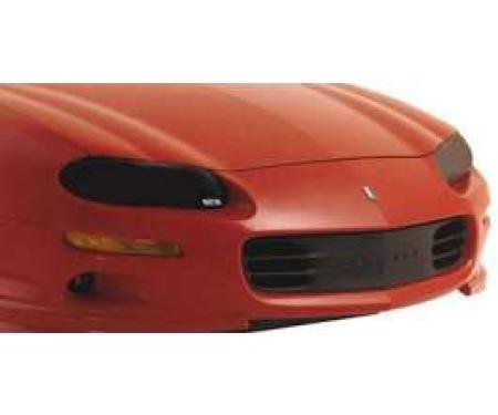 Camaro Headlight Covers, Carbon Fiber Design, 1998-2002