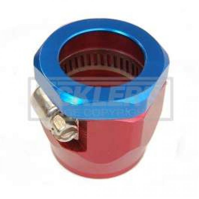 Camaro Heater Hose Clamp, Red/Blue, 5/8