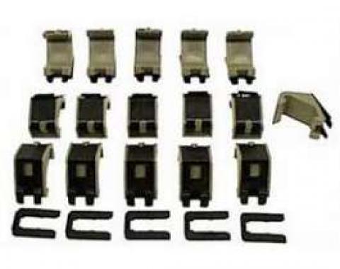 Camaro Convertible Top Boot Clip Set, 1967-1969