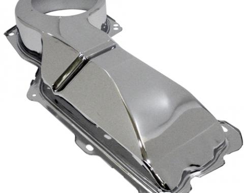 1964-1974 GM Car Small Block Chrome Heater Box Firewall Cover