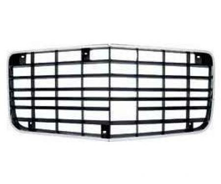 Camaro Center Grille, Standard, Black, 1972-1973