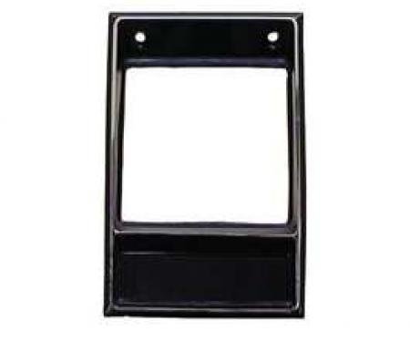 Camaro Fuel Gauge Bezel, Dash, Center, With Clear Lens, 1969