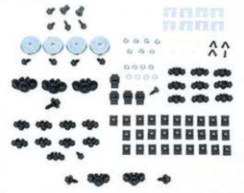 Camaro Basic Front End Assembly Hardware Kit, For Cars With Standard Trim (Non-Rally Sport), 1969