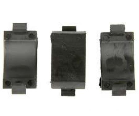 Camaro Cowl Induction Flapper Valve Retainer Set, 1969