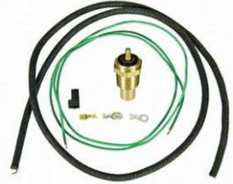 Camaro Coolant Temperature Sending Unit & Wiring Kit, For Cars With Gauges, 1969