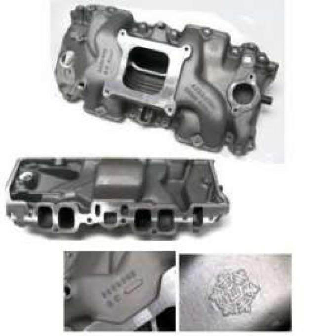 Camaro Intake Manifold, 396/375hp, High Rise, Cast Aluminum, 1967-1968