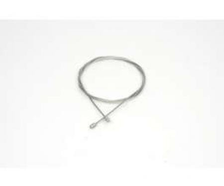 Camaro Parking Brake Cable, Intermediate, Stainless Steel, 79", 1967-1969