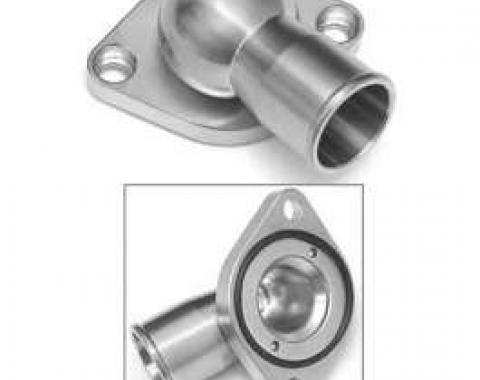 Camaro Thermostat Housing, Small Block/Big Block, Stainless Steel, Polished, 1970-1972