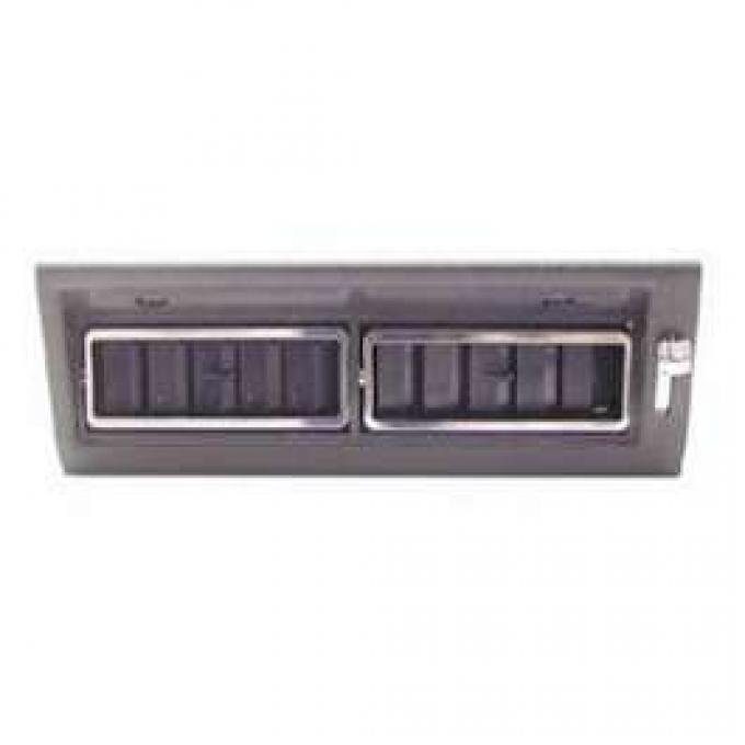 Camaro Air Conditioning Outlet Vent Assembly, Dash, Center,1969