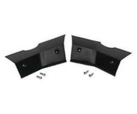 Camaro Rear Package Tray Corner Trim, 1967-1969