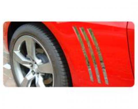 Camaro Side Louver Inserts, 2010-2013